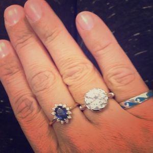 Lia Sophia cubic zirconia ring